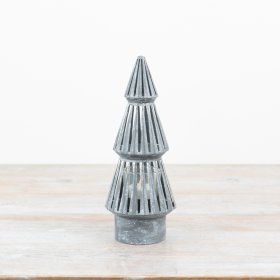 Candle Holder Cone Tree Design 24.5cm 