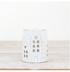 Add sophistication to your ambiance with our porcelain candle cup 
