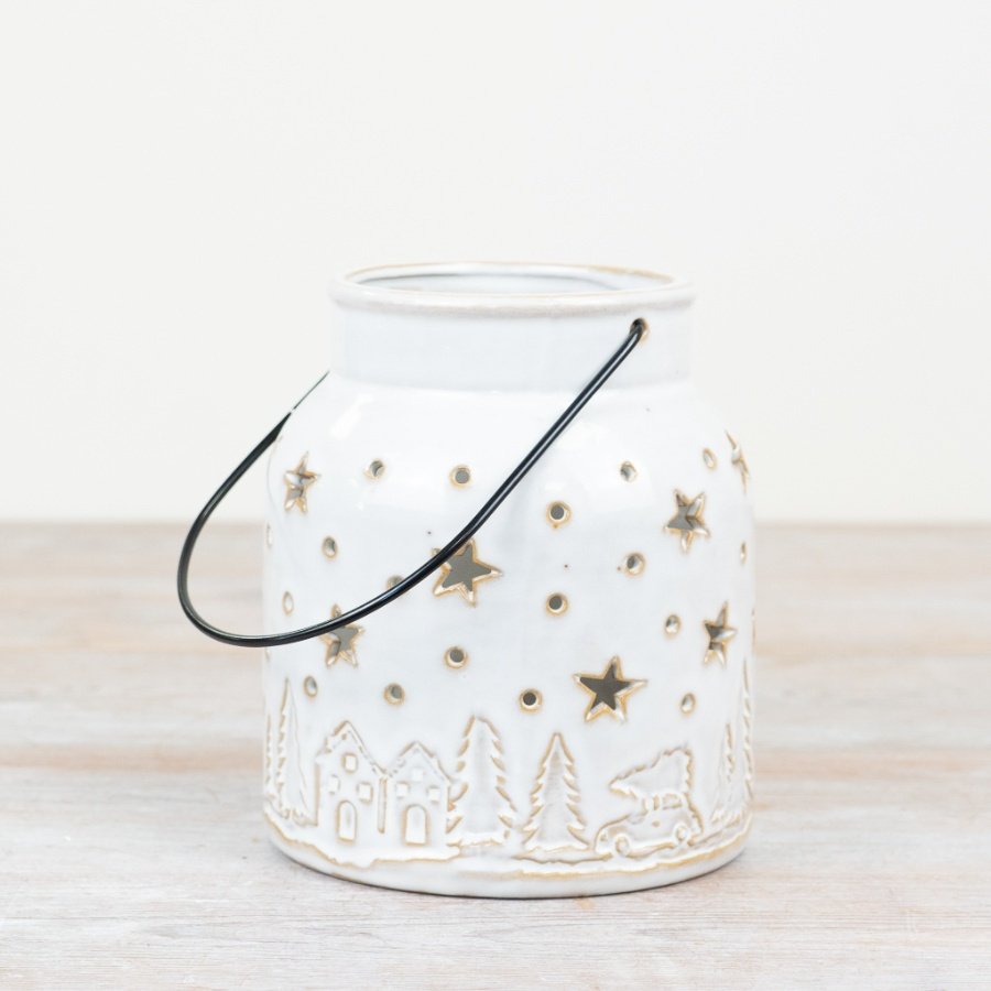 Add some festive charm to the home with this beautifully crafted lantern