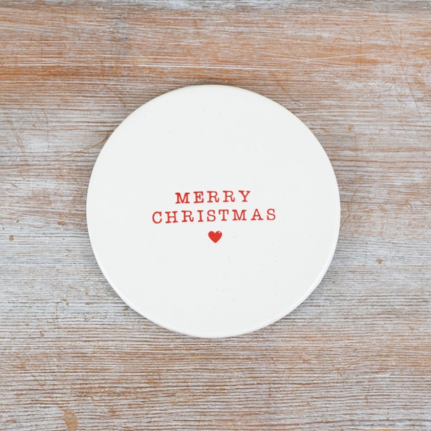 "Merry Christmas" Coaster 10cm