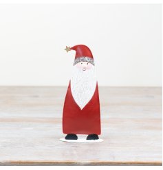 17.3cm Standing Santa Figure