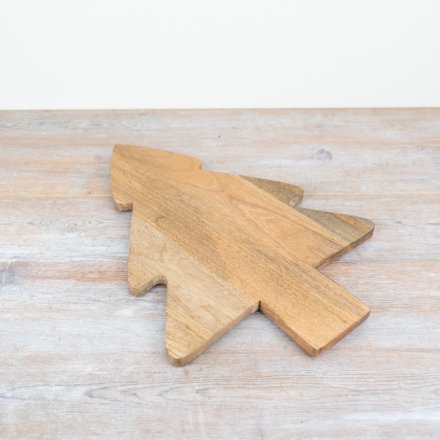 Wooden Tree Chopping Board, 50cm 
