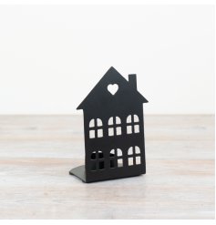 Introduce a touch of rustic elegance to any living space with this charming t-light holder. 