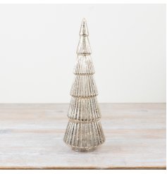 Add texture and ambience to the home with this stunning glass tree. Complete with warm glow led lights.