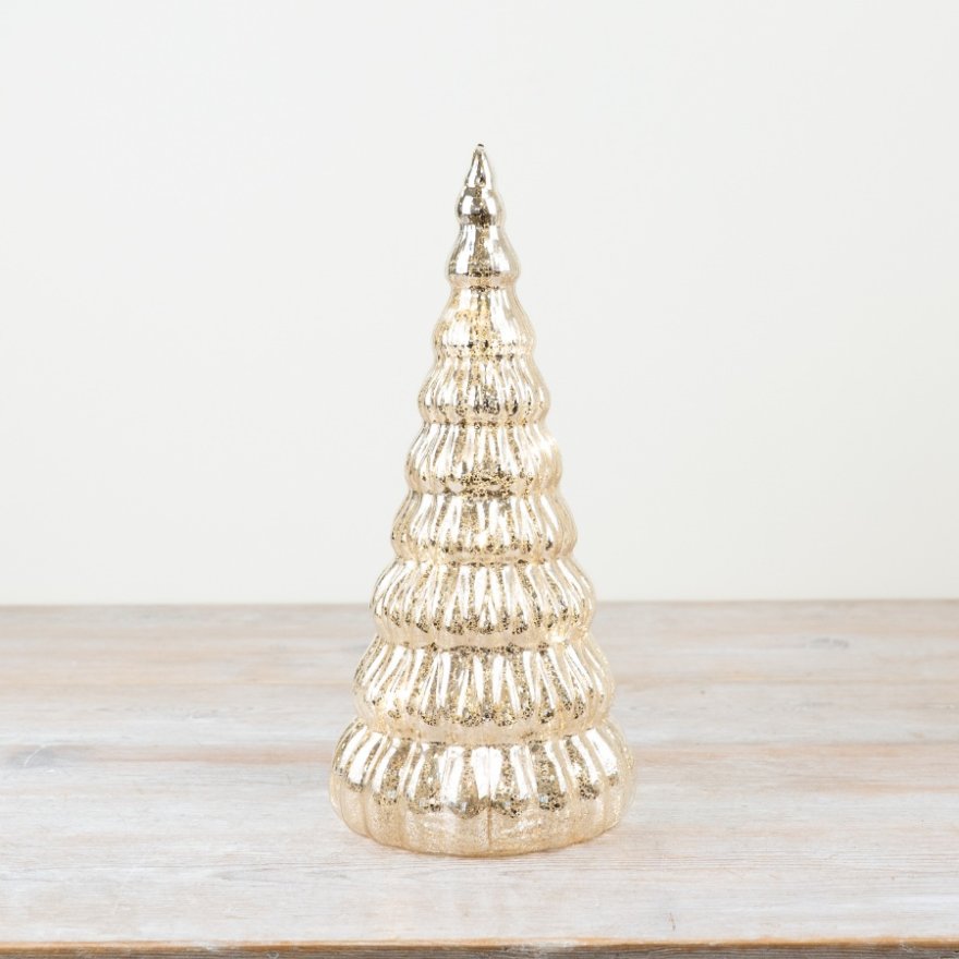 30cm Gold Light up Tree