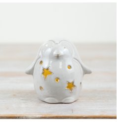 Add a cute touch to your home with our LED Penguin figurine. 
