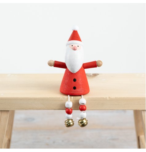 10cm Santa Decoration