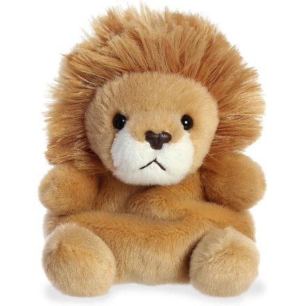 Adorable lion palm pal - the perfect cuddly companion!
