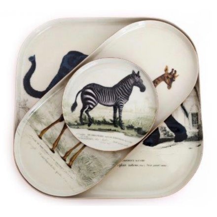 Set of 3 Animal Trays