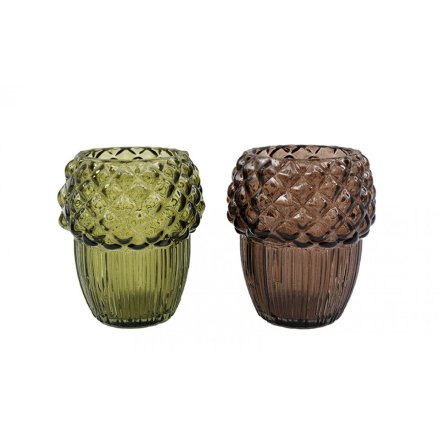 2/A Acorn Candle Holder, 9cm 