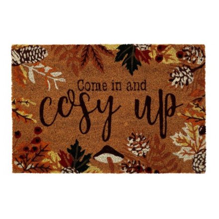 Autumn Cosy Doormat, 60cm 