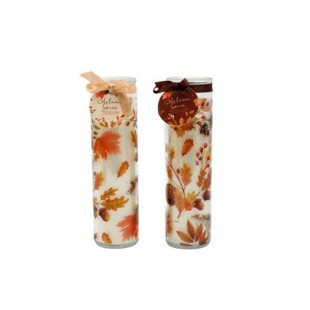2/A Autumn Tube Candle, 20cm 