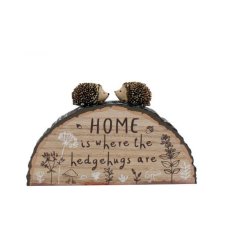 Invite some hedgehog love into your garden with our charming Hedgehog Home Deco Garden Sign