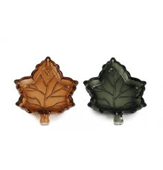 Bring a touch of nature into your home with our charming Leaf Trinket Plate.