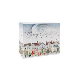 Festive High Street Gift Bag 23cm