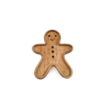 Gingerbread Serving Platter Plate, 25cm 