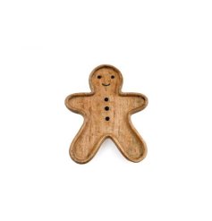Gingerbread Serving Platter Plate, 25cm 
