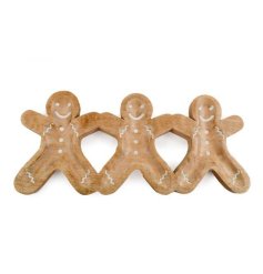 Three Gingerbread Platter Plate, 40.5cm 