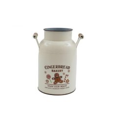 Gingerbread Bakery Vase W/Handles, 20.5cm 