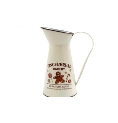 Add a touch of rustic charm to your home with Gbread Bakery Jug Vase, 