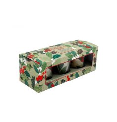 S/3 Berry Xmas Votives