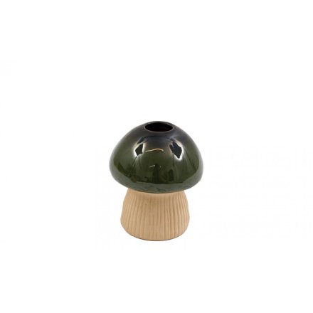 Medium Mushroom Candle Holder, 12.8cm 
