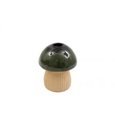 Create a whimsical ambiance with our charming Mushroom Candle Holder