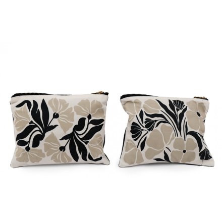 2/A Flower Make Up Bag, 20cm 