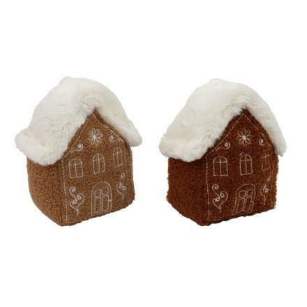 Gingerbread House Doorstop - 21cm