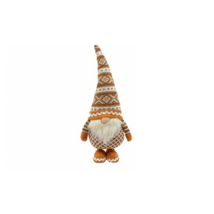 Fabric Gingerbread Man Gonk, 40cm 