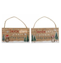 2/A Cat/dog Pebble Hanging Plaque, 18cm 