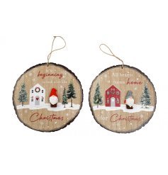 Gonk Wood Hangers w/Quote 2/a