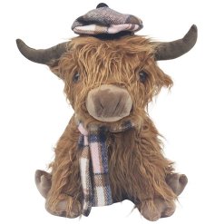 Add a touch of Scottish charm and functionality to your home with the adorable Highland Cow Doorstop. 