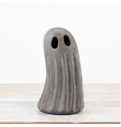 grey stoneware spooky ghost 