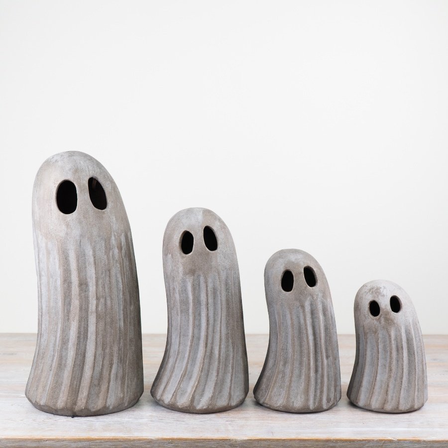 PL19515978 - Small Standing Grey Ghost, 20cm | | Autumn & Halloween ...