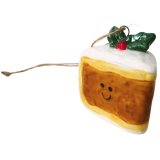 Add a sweet, festive touch to your tree with this charming xmas cake deco
