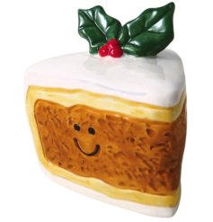 Christmas Cake Deco, 9cm