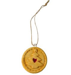 Jammie Dodger Tree Decoration ,4.4cm