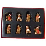 S/8 Hanging Bear Tree Deco