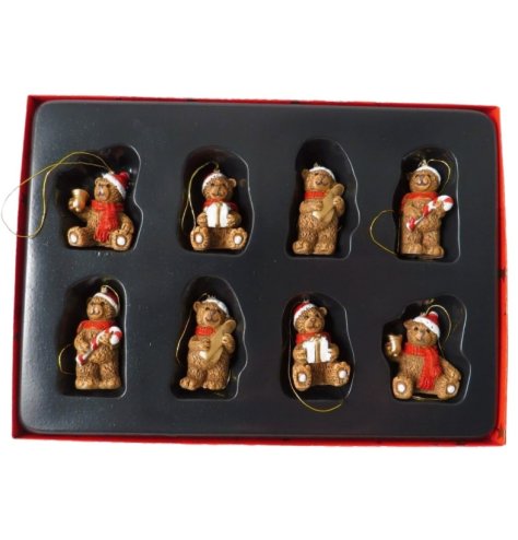 S/8 Hanging Bear Tree Deco