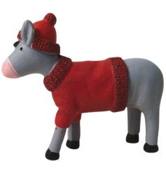 Standing Donkey Deco, 10cm 