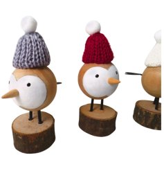 3/A Standing Bird Deco, 10cm 