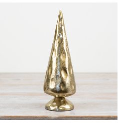 A Hammered Effect Gold Effect Tree