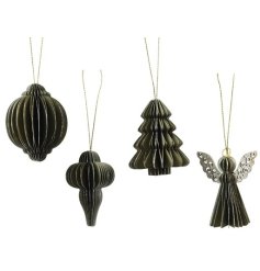4/A Paper Tree Hangers, 6cm 