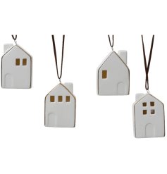 4/A Hanging house Decoration, 5.5cm 