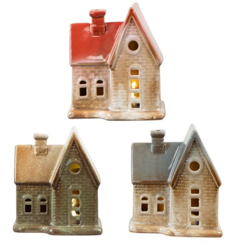 12cm Indoor LED House Deco, 4/A 