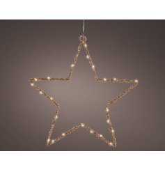 LED Steady Bo Indoor LED Metal Star, 38cm 