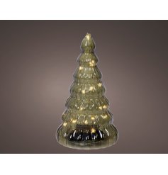 Micro LED Glass Tree, 22cm 