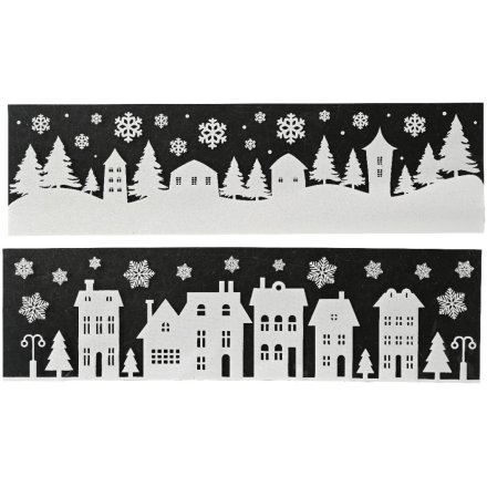 2/A Plastic Window Deco, 50cm 