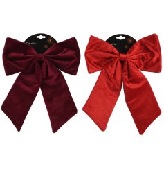 2/A Red Polyester Bow, 30cm 